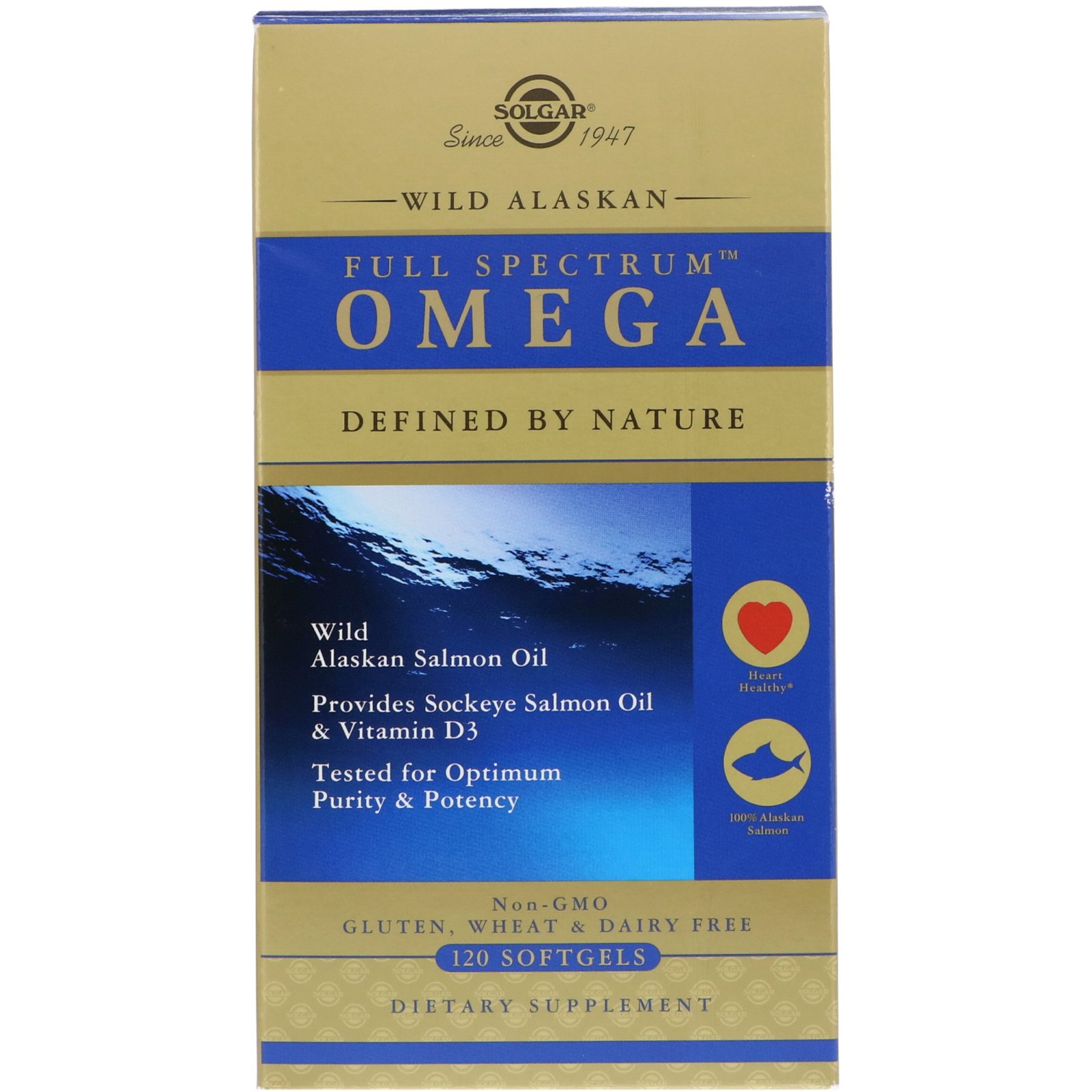 Solgar Wild Alaskan Full Spectrum Omega 120 softgels σε Προσφορά