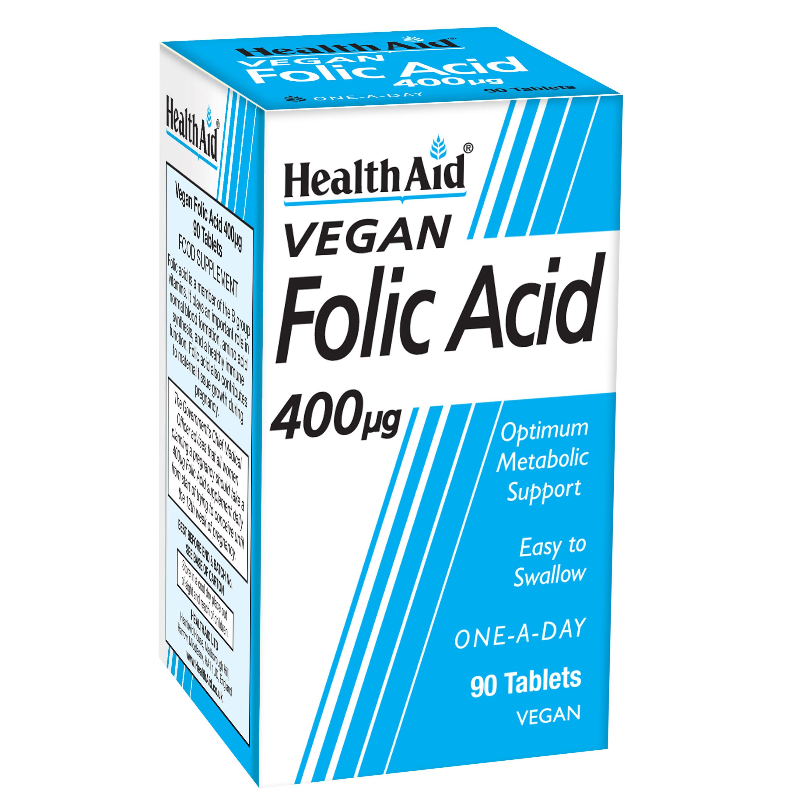 Health Aid Folic Acid 400μg 90tabs