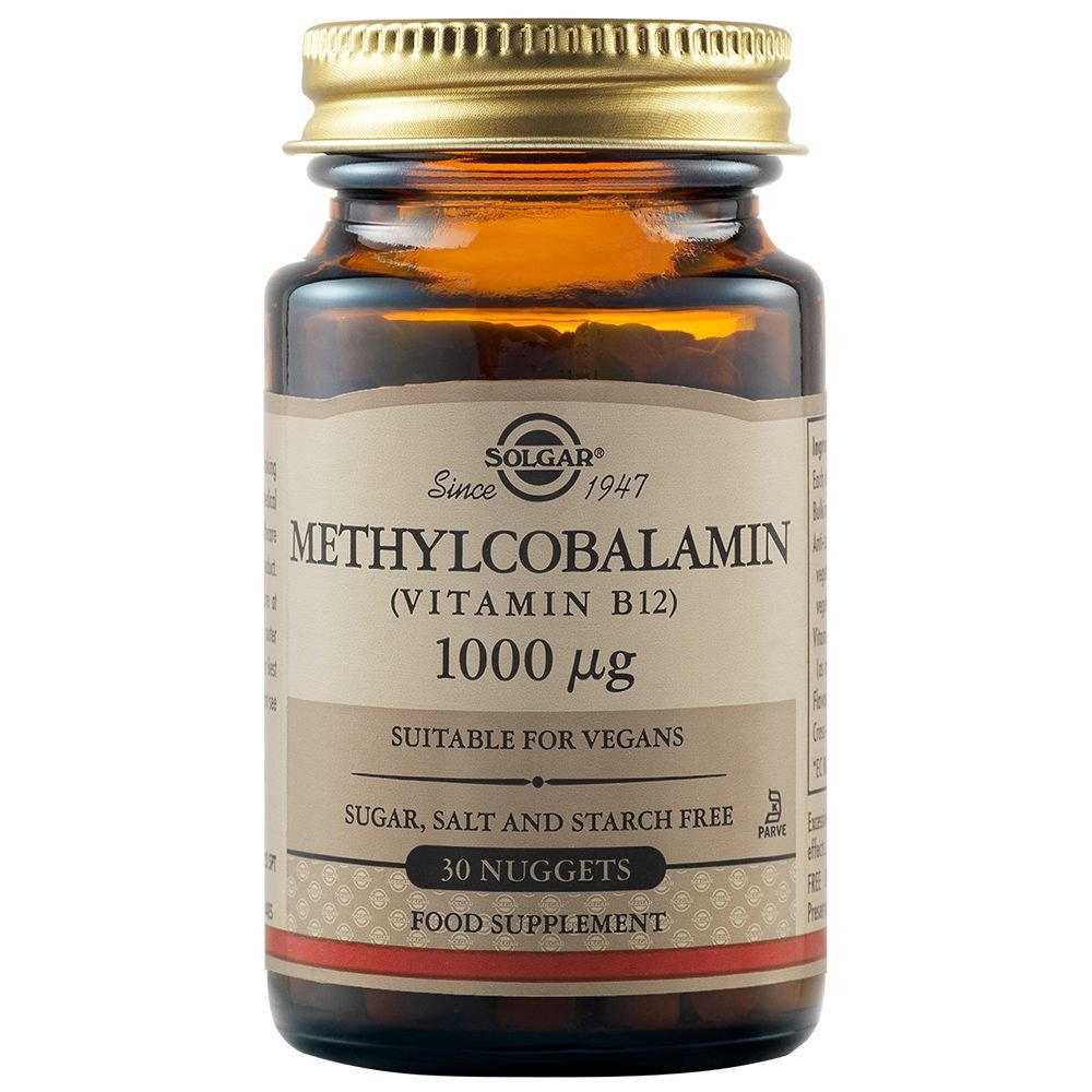 Solgar Methylcobalamin (Vitamin B12) 1000μg 30nuggets
