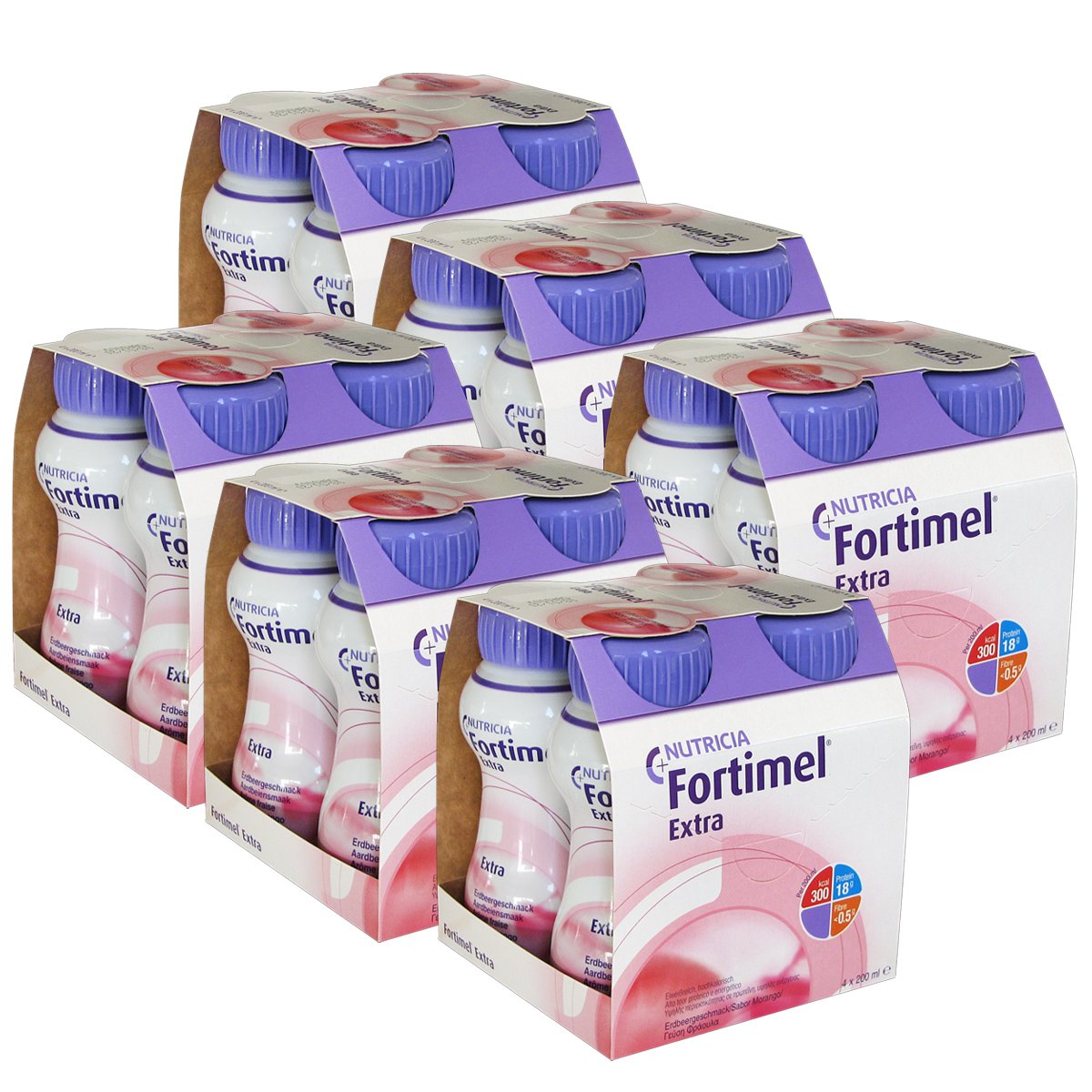 Nutricia Fortimel Extra Vanilla 4 x 200 ml