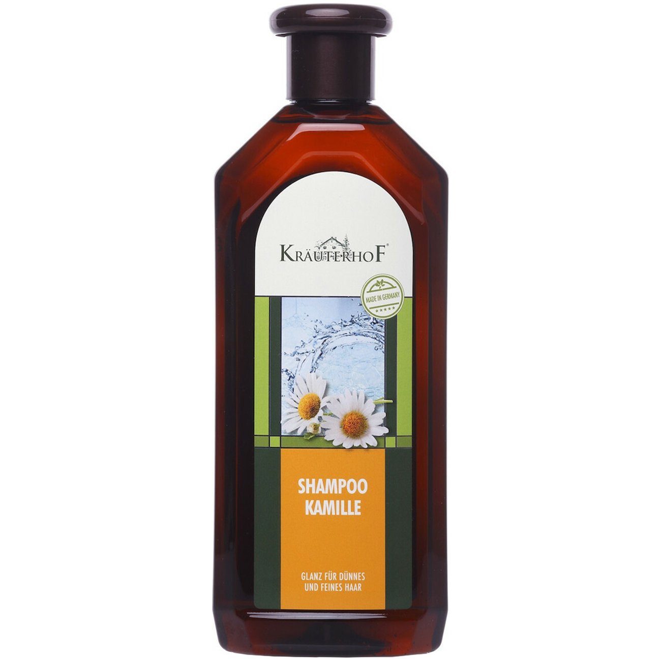 Volumen Shampoo Kamille-Kiwi Für Feines Haar – 200ml, Mit Bio-Extrakten