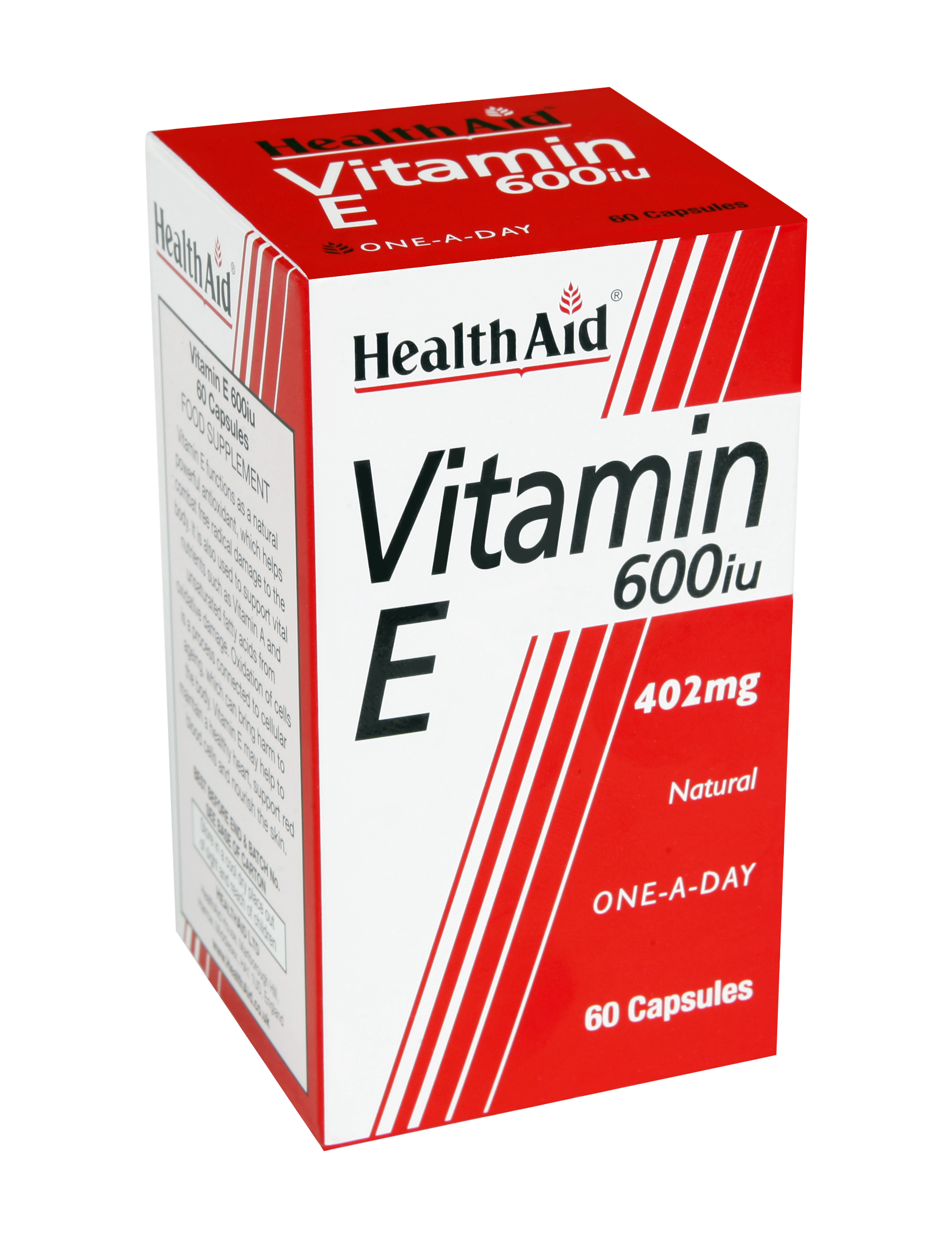 801255 Vitamin E600iu 60s A