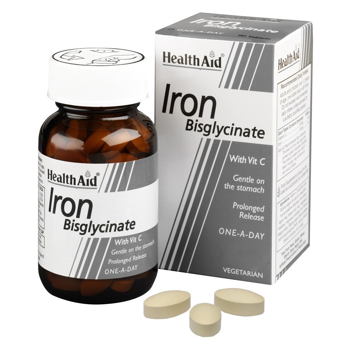 Health Aid Iron Bisglycinate 30tabs