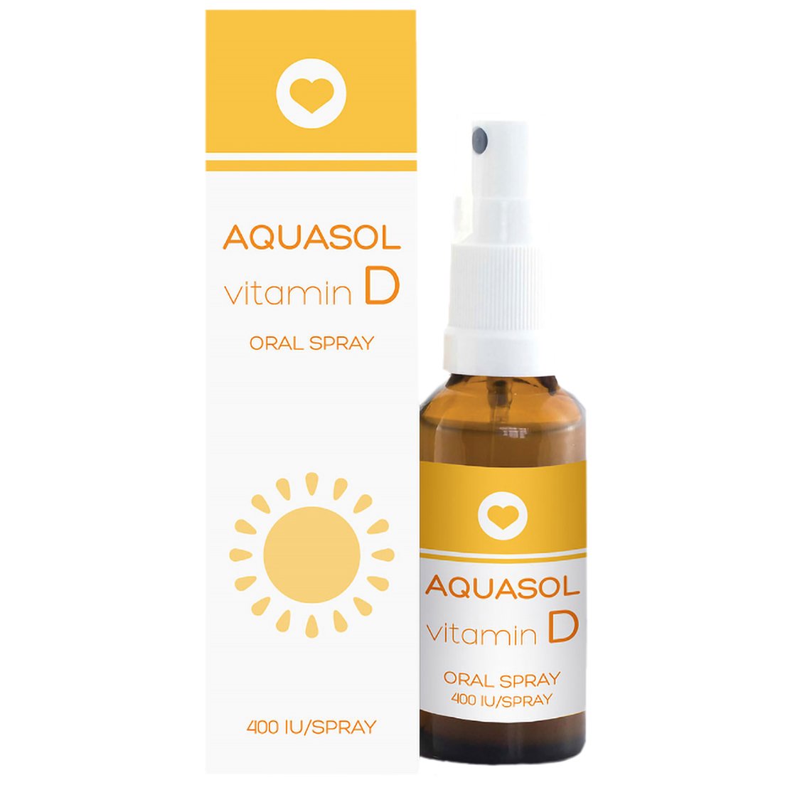 Aquasol Vitamin D Oral Spray 400UI 15ml