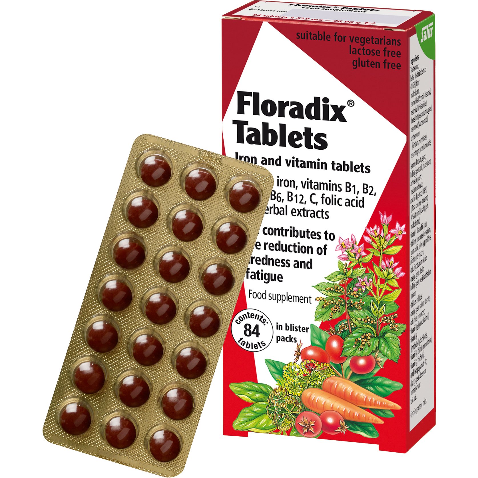 Power Health Salus Floradix Tablets 84tabs